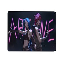 게이밍책상 pc방책상 리그 오브 레전드 Jinx 귀여운 마우스 패드 게임 Pc 액세서리 키보드 매트 데스크 프, 05 HC004426_04 15x15cm