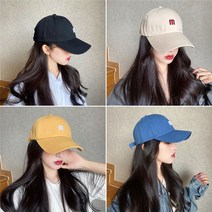 데이룸 남녀공용 얼굴작아보이는 알파벳 로고 볼캡 야구 모자