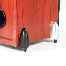 우퍼 받침대 방진패드 스피커 몫 스파이크 절연 스파이크 스탠드 발 라우드 박스, 은