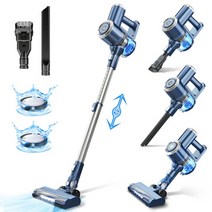 싸이클론 집진기 산업용 목공용 집진시설 PRETTYCARE W200 무선 진공 청소기 21, W200+EU