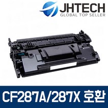 HP CF287A 토너 M501DN M501N M577 M506 M506N M527, 1Ea, HP M527dn 토너 CF287X 대용량 최신칩 완벽호환