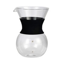 YOLIFE 드립 커피 카라페 브루어 유리 드리퍼 푸어 오버 커피 메이커 200 ML/ 2 컵, 200ML