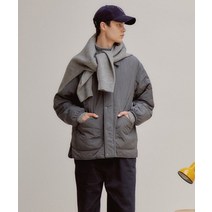 COVERNAT 퀼팅 헌팅 자켓 올리브 CO2203JK21OL