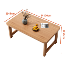 거실테이블 접이식 밥상 간이책상 1인용 2인용 접이책상 테이블, 21.원색길이100x폭48x높이50