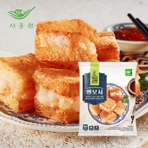 사옹원 튀김공방 멘보샤 400g 에어프라이어 냉동 새우튀김요리, 400g, 1개