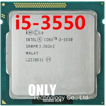 인텔 I5 3550 프로세서 쿼드 코어 3.3GHz LGA 1155 TDP 77W 6MB 캐시 cpu, 한개옵션0