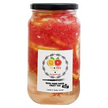 레몬자몽청 100% 수제 과일청 레몬자몽 500g/1000g, 1000g