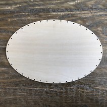 라탄합판 타원 자작나무 4T 30X20 라탄바닥 재료