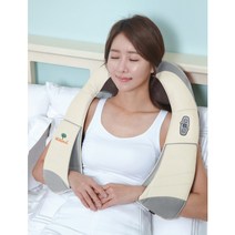 [해피룸] 휴플러스 무선 어깨 안마기 HPM-5200/3시간충전 6시간사용/더블텐션/휴메이트, 단품