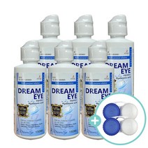 드림아이 소프트렌즈 멀티액 150ml x6개 + 렌즈케이스 x2개 증정 / 다목적용액 세척액 보존액 단백질 제거, 단품없음