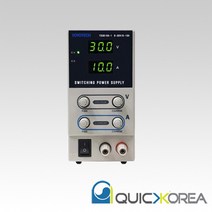 도요테크 퀵코리아 SMPS 타입 직류 전원공급장치 TS3010A-1 0-30V 0-10A 가변 1채널, 1개