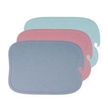 대령화학 사과모양 TPU 도마-중 약34.0x24.0cm 안티스크레치, 1개