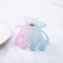 아세테이트 수지 헤어 클로 달콤한 요정 나비 머리핀 클립 그라디언트 넥타이 염색 스타일링 도구 여성 아이방용 바레트