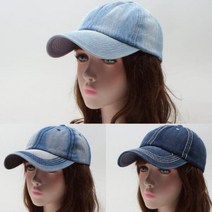 BUyuS빈티지워싱 데님 야구모자(S951-스티치)모자 볼캡굿딜 브이숍