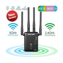 1200Mbps WiFi 범위 확장기 리피터 무선 증폭기 라우터 신호 부스터