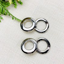 핀쿠션 국산) 28mm 간편 핸드아일렛 (4세트), 실버