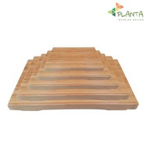 플란따 대나무도마 나무도마 회도마 가정나무도마 회접시도마 플레이팅도마, 3호