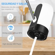 새로운 물병 펌프 USB 충전 자동 전기 물 디스펜서 병 스위치 마시는, 01 1 PCS