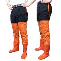 질긴 펭귄 모내기장화 허벅지 물 농민 갯벌 체험 장화, 240