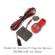 스케일 RC 윈치 무선 원격 컨트롤러 복구 후크 1/10 크롤러 자동차 TRX4 TRX6 SCX10 랭글러 CC01 TF2 D90 YK4082 ZP1001, 19 Controller 6
