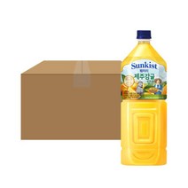 썬키스트 훼미리 제주감귤담은 2L X6 PET, 6개