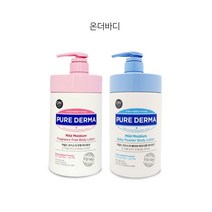 조은마켓 대용량 온더바디 퓨어더마 마일드 모이스춰 바디로션 1L 온가족용, 베이비파우더향