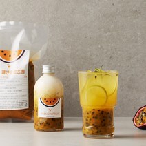 포유 카페용 수제청 과일청 냉동 패션후르츠청 1kg, 단품, 단품