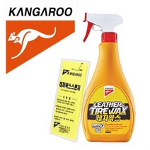 0.5L 캉가루 가죽왁스 타이어광택 레쟈 레자왁스 스펀지포함 타이어 차량시트 압축스펀지 778EA, 본품