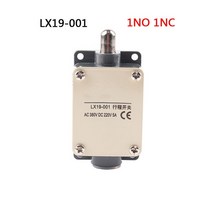 리밋 스위치1pcs Tr경량el Switch MicroLimit AC 380V DC 220V LX19-001 1NO 1NC, 04 LX19-001