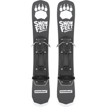 SNOWFEET 스노우핏 쇼트 미니 숏 스키 스노우보드 스키 부츠 호환 블레이드 65 cm, 블랙 | 스키 부츠