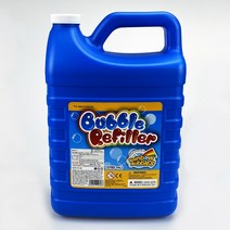 BUBBLE REFILLER 비누방울 비눗방울 자동 버블건 리필액 비누방울액 비눗방울액, 1개, 용액 3.6L