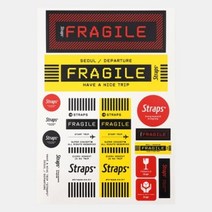 스트랩스 FRAGILE 스티커_(1827132), 단품
