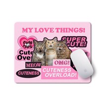 [PINKFUL] 캐릭터 귀여운 방수 미끄럼 방지 미니 휴대용 마우스패드 259*206mm, MT002