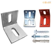 스텐410 앵글화스너 5T(2홀) / 철 도금 사비 화스너 4T(6홀) 석재용 꺽쇠 코너, 3. 셋트앙카, 스텐, 3/8x75