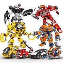 에이지 오프 아머 변신블럭 조립로보트 로봇완구 로보트완구 중장비 경찰서 소방차 20001, 에이지오프아머 20002