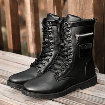 [해외]바이크부츠 신발 바이크 오토바이 슈즈 마틴 롱 패션 레트로 블랙 봄 여름 겨울 플러스 벨벳 애호가 블랙, a502 싱글 슈즈, 38