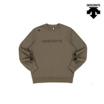 데상트G공용 본딩플리스맨투맨 SM323UHT94-BRWN