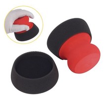 핸드그립 폴리셔 약7x5cm 스펀지패드 2p포함 광택왁스 광택패드 44221EA, 본상품선택, 본상품선택