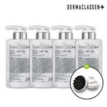 더마클라센 [본사직영]더마클라센 탈모샴푸 500ml 3+1 +두피마사지브러쉬 증정, 로즈마리향