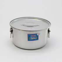 국산 대경 업소용 육수통 양은 소도와 위생용기 소도아 대형 들통 곰솥 식깡 3(7L) 5(12L) 8(17L) 10(25L) 14(30L) 18(36L) 20(45L) 25G, 20G(70L), 1개