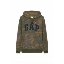 [GAP Adults] [남성] 카모플라쥬 로고 후드 티셔츠_파티그