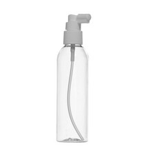 허브스프레이 헤어 스프레이용기 검정 흰색캡 20~500ml, 150ml, 투명용기 흰색캡, 1개