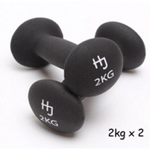 한중스포츠 미니아령 미용아령 미니미아령 스타일아령, minimi 미용아령x2 (블랙), 2kg