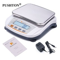 전자 베이킹 음식 계량저울 yp-d 0.1g lcd 디스플레이 200-5000g 디지털 전자 저울 실험실 보석 주방 저울 100-240v, 600g 0.1g