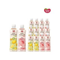 싸다몰 동원 보성홍차 아이스티 복숭아차플러스레몬차 제 500ml x 각6개 총12개