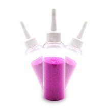 attizone 색모래 칼라모래 색깔모래 샌드아트 100g - 13칼라, 분홍