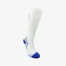 자전거양말 니삭스 무봉제 흡한속건 근저족막 긴양말 사이클, 블랙&레드