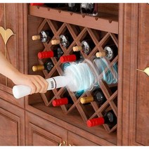 틈새 먼지 떨이개 전동 청소기 가정용 차량용, (8종세트)건전지 모델