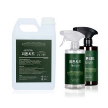 휴웰 100% 편백수 피톤치드 스프레이 2L + 500ml 공병 새집증후군 섬유 애견 이불 새차 의류 냄새제거 탈취제, 2L + 공병 블랙, 선택완료
