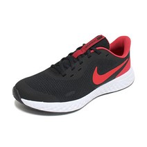 나이키 레볼루션5 GS 런닝화 블랙레드 여자 조깅 운동화 신발 BQ5671-017